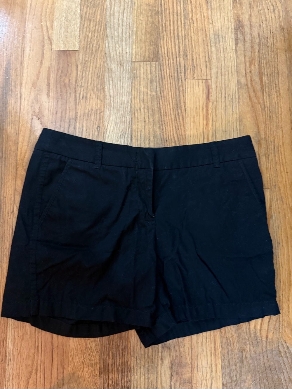 J.Crew 100% cotton chino Women’s Black Tailored Casual Shorts